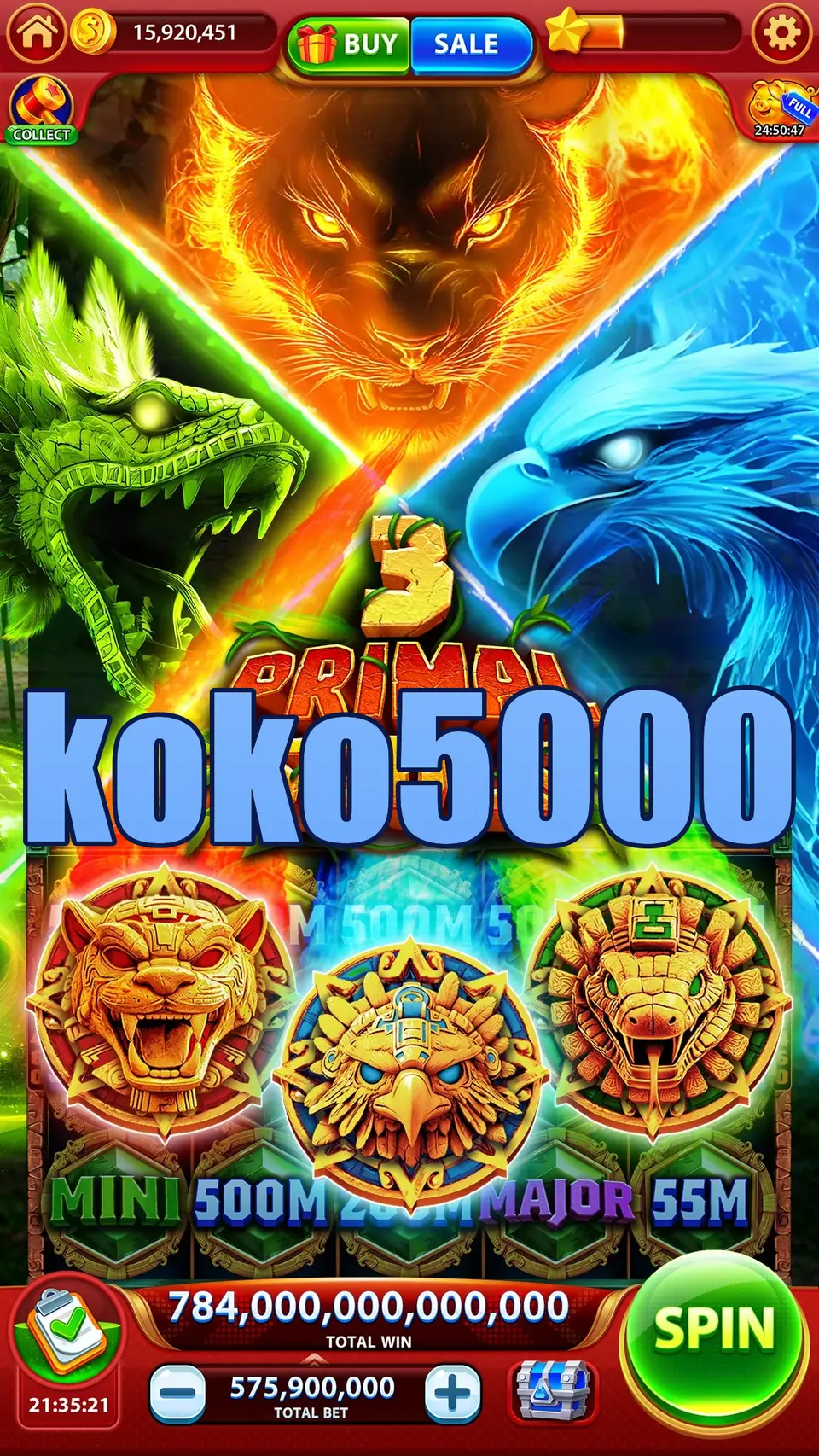 koko5000 Tangkapan Layar Resmi APK